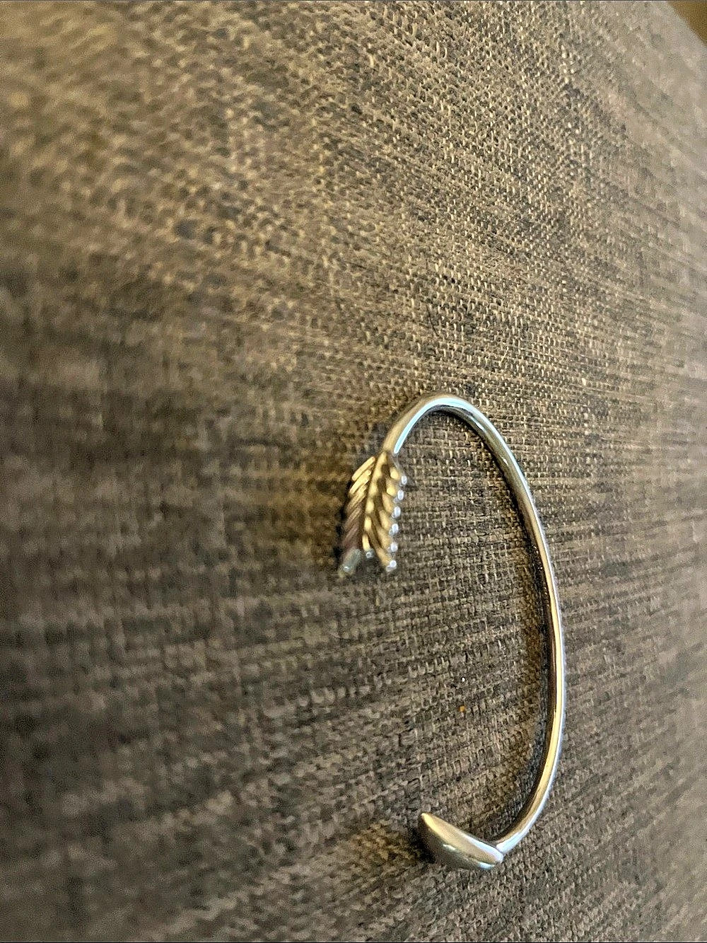 Kendra Scott Silver-Tone Arrow Cuff Bracelet